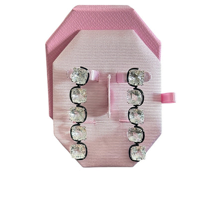 Swarovski Floating Harmonia Drop White crystal Long Earrings