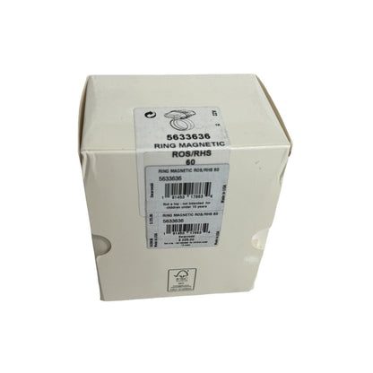 Swarovski Lucent ring Magnetic closure, Pink, Rhodium plated Size 60/9