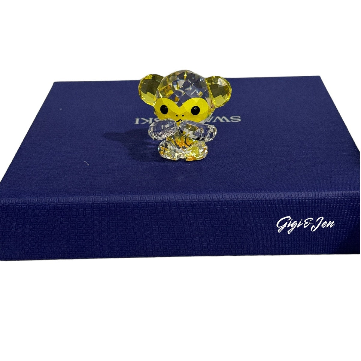 SWAROVSKI THREE WISE MONKEYS FIGURINE NEW