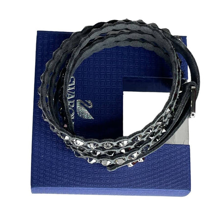 Swarovski Power Collection Adjustable Bracelet in Dark Gray