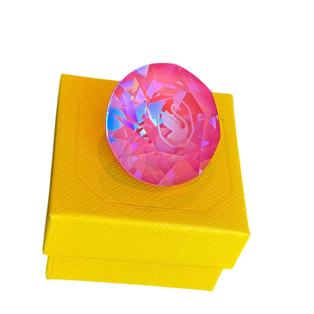 Swarovski Exclusive chaton Swan, Pink