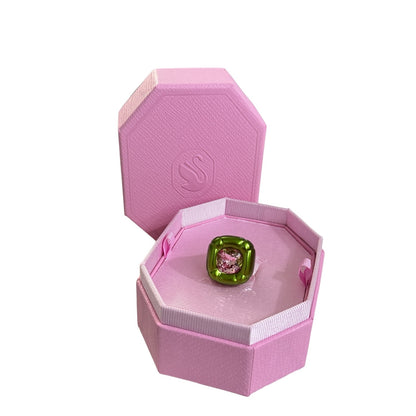 Swarovski Dulcis Cocktail Ring sizen 60 / 9 Green New