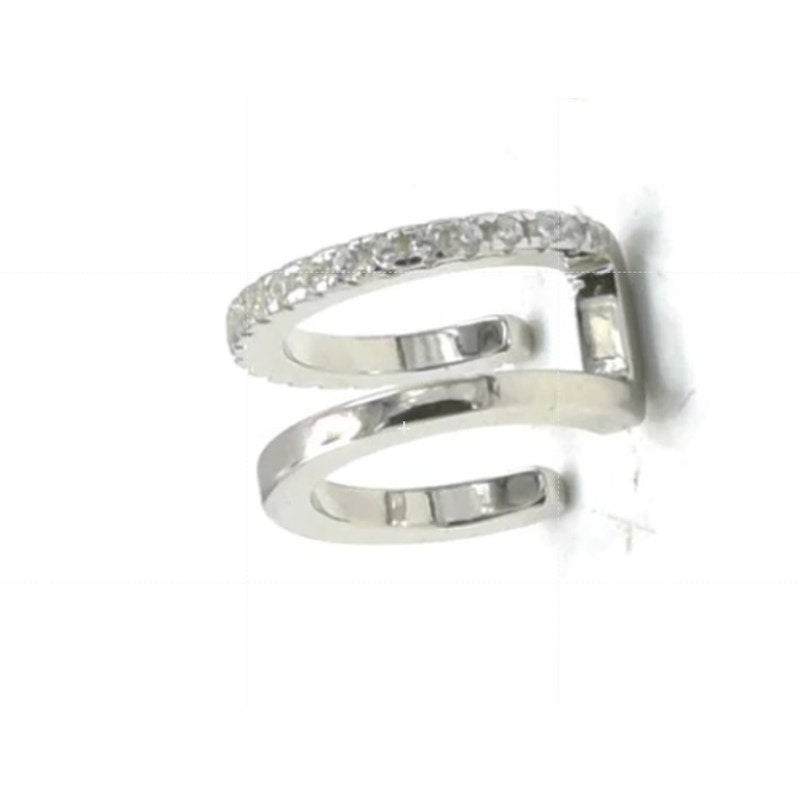 Double Ear Cuff 925 Sterling Silver Non-Piercing