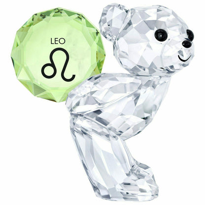 Swarovski Crystal Figurine, Kris Bear Horoscope Leo New