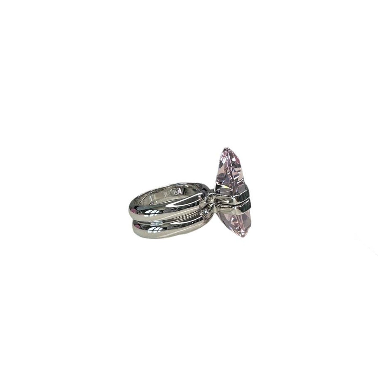 Swarovski Lucent ring Magnetic, Pink, Rhodium plated 50 EUR - 4 3/4 USA