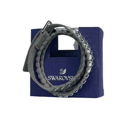 Swarovski Power Collection Adjustable Bracelet in Gray