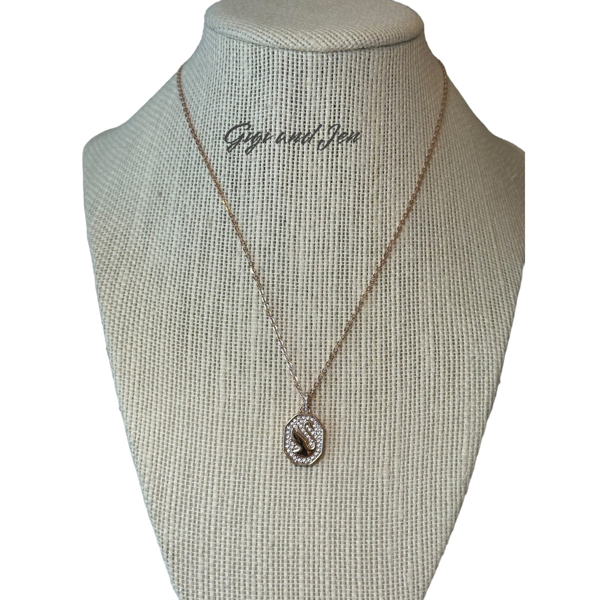 Swarovski Signum pendant Swan, Long, White, Rose gold-tone plated Necklace