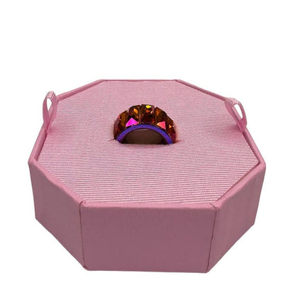 Swarovski Curiosa cocktail ring Baguette cut, Pink EUR 55 / USA 7