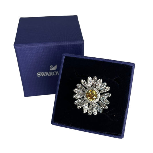 swarovski Eternal Flower ring Flower, Yellow, Mixed metal finish 55 EUR / USA 6