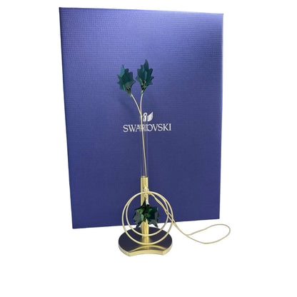 Swarovski Garden Tales Holly Leaves Set