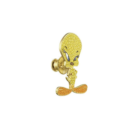 Swarovski Tweety Tie PIN Looney Tunes new