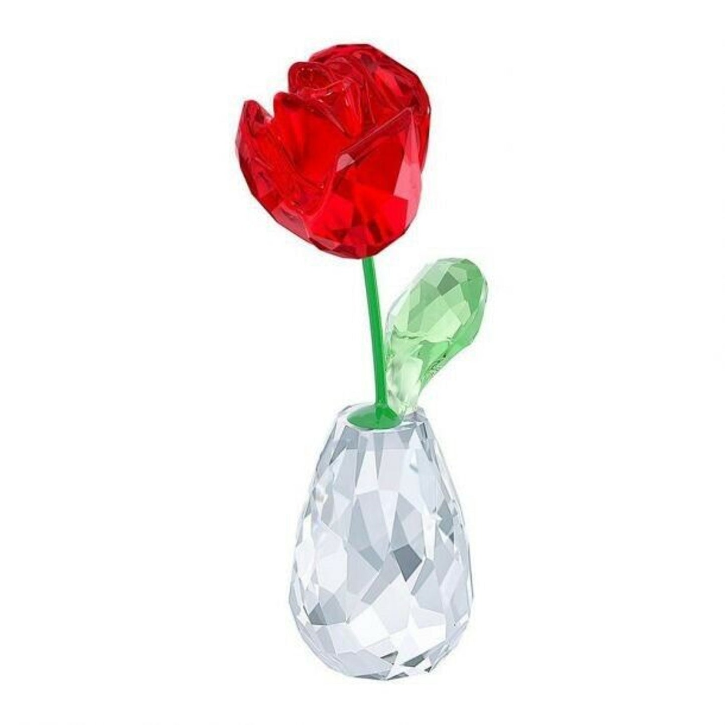 Swarovski Red Rose Flower Dream Figurine