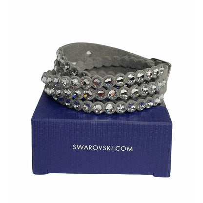 Swarovski Power Collection Adjustable Bracelet in Gray