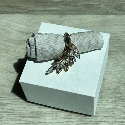 Swarovski Atelier Wonder Woman Armour ring White, Gold-tone plated size 6 / EUR 52