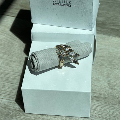 Swarovski Atelier Wonder Woman ring Gold tone, Gold-tone plated Size 7 / EUR 55