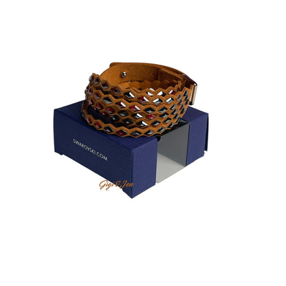 Swarovski Power Collection Camel Bracelet, Multicolored Brown New