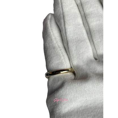 Swarovski Lucky Goddess Heart  EVIL EYE Ring Gold Tone Size 58 EUR / 8 USA