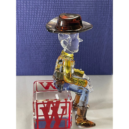 Swarovski Sheriff Woody Figurine New