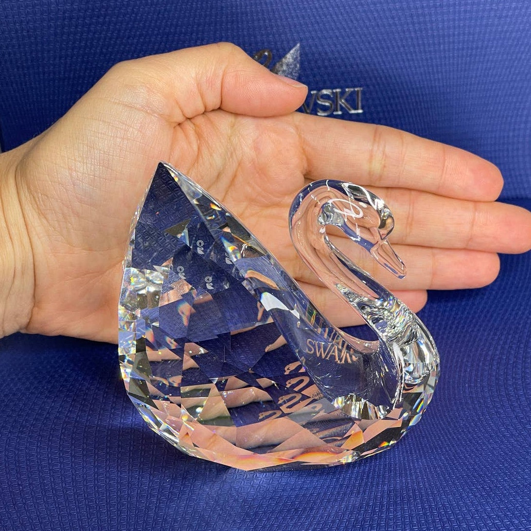 Swarovski Swan Small Figurine From Brilliant Sculptures Collection