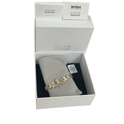 Atelier Swarovski Wonder Woman bangle Gold tone, Gold-tone plated Bracelet