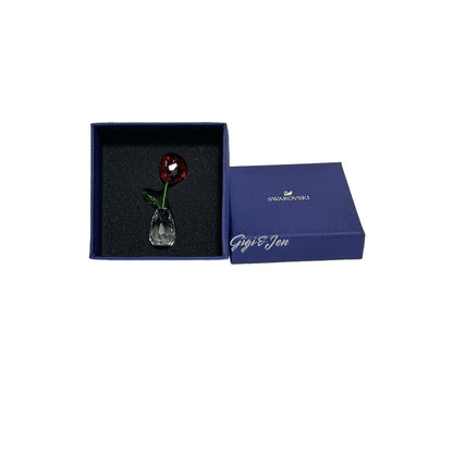 Swarovski Red Rose Flower Dream Figurine