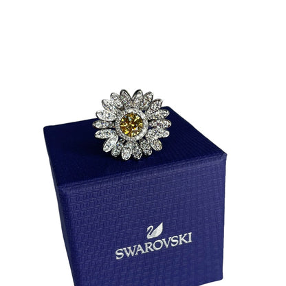 swarovski Eternal Flower ring Flower, Yellow, Mixed metal finish 55 EUR / USA 6