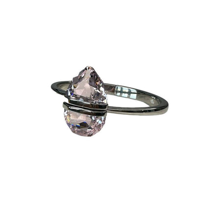 Swarovski Lucent Bangle, Pink, Stainless Steel Large Bracelet