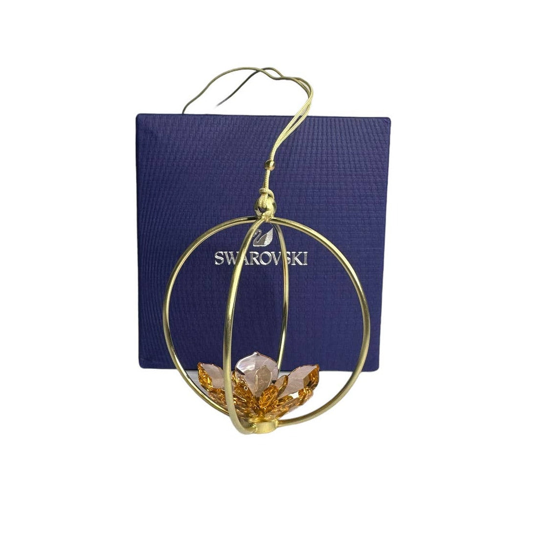 Swarovski Garden Tales Magnolia Ball Ornament Small