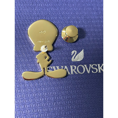 Swarovski Tweety Tie PIN Looney Tunes new
